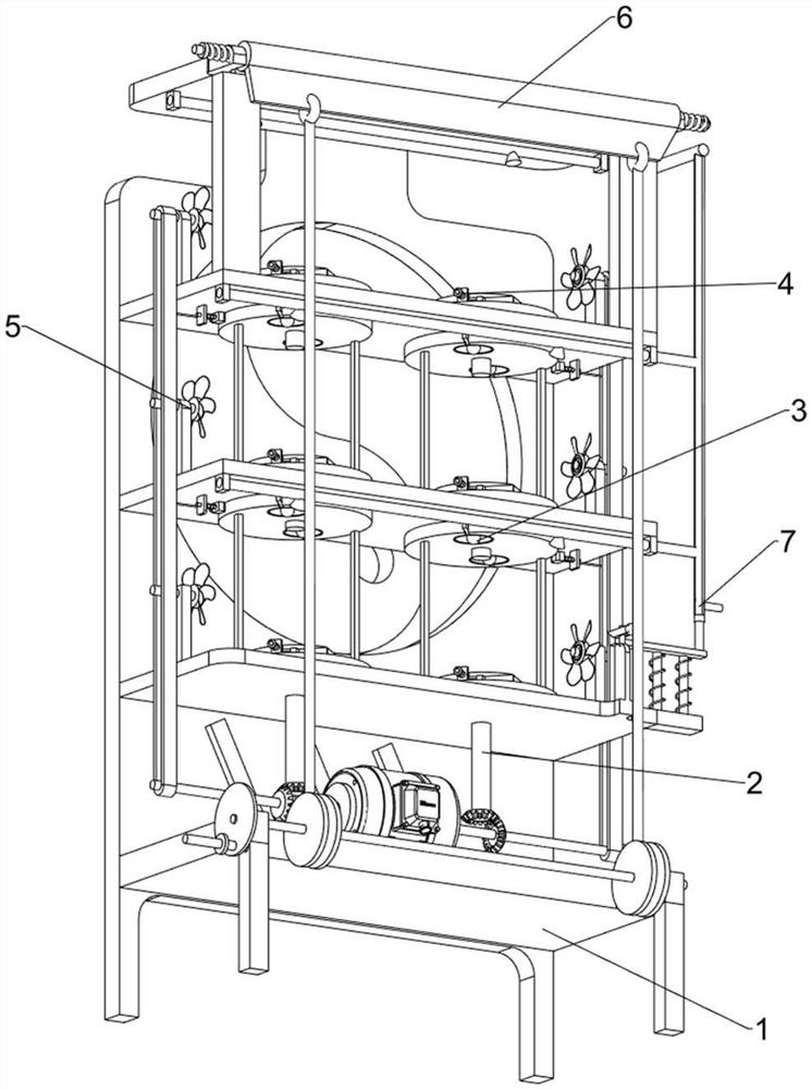 Multifunctional decorative storage rack convenient to use