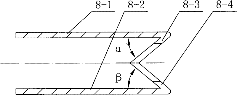 Double cantilever large deformation strain measurement sensor