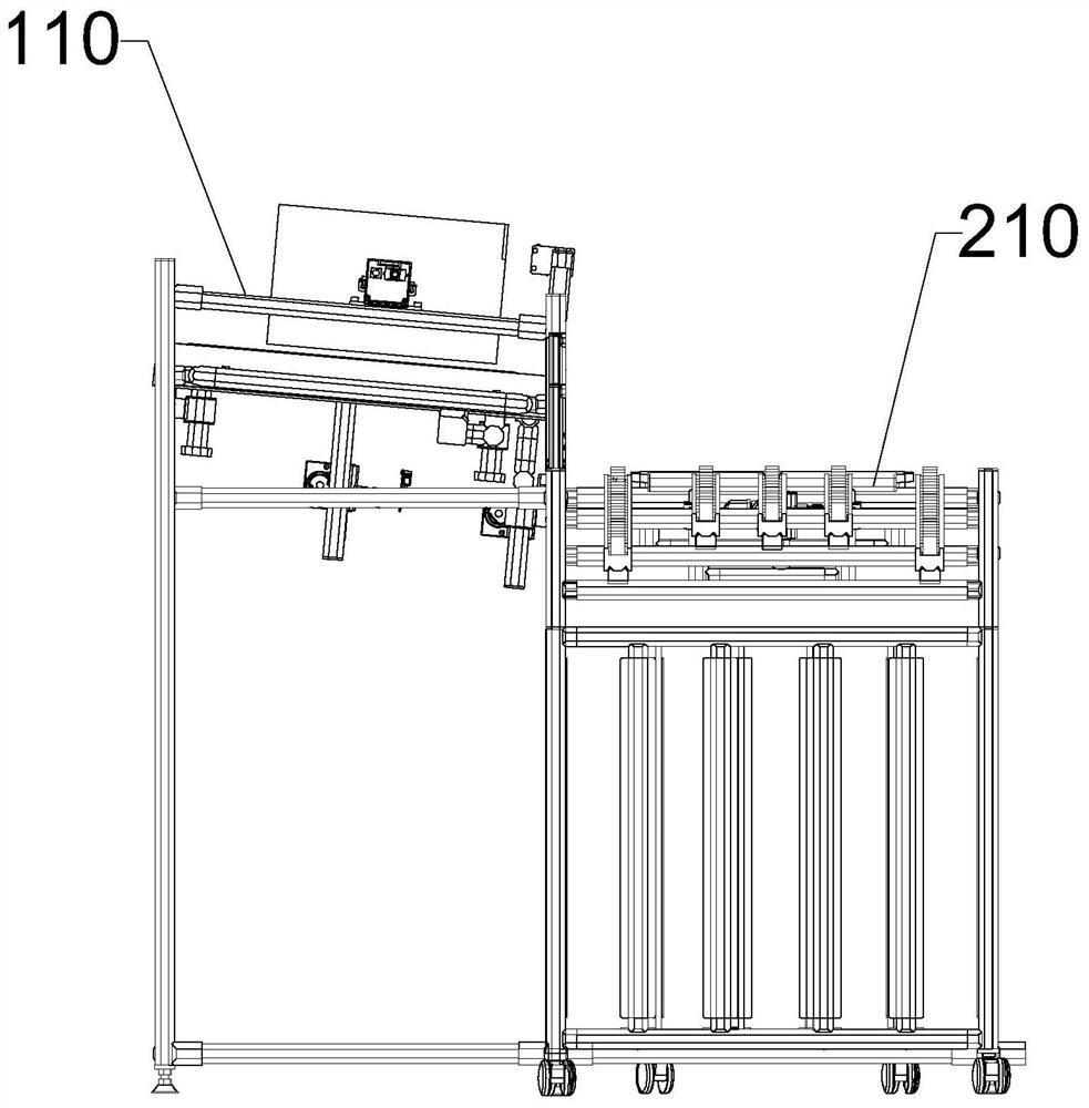 Automatic folding device and folding method for transport box