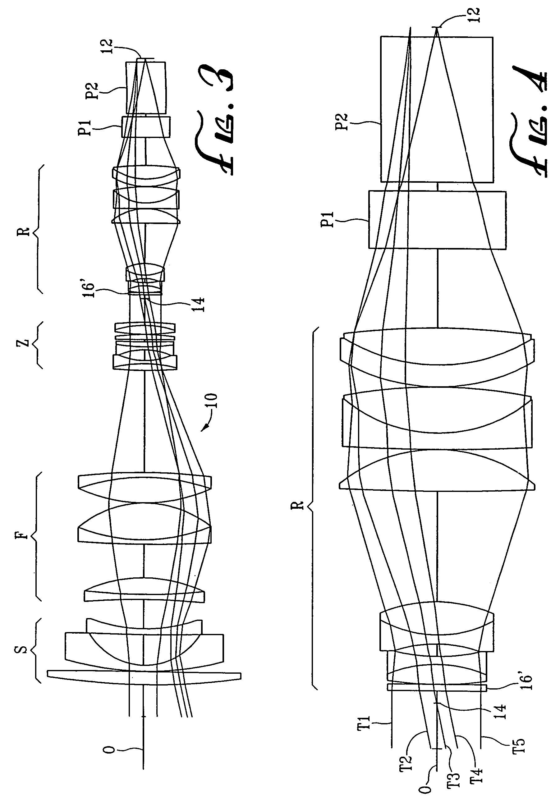 Method and objective lens for spectrally modifying light for an electronic camera