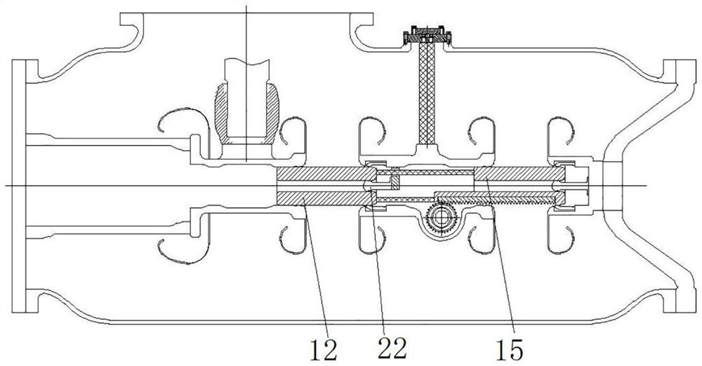 Double-break isolating switch and GIS equipment