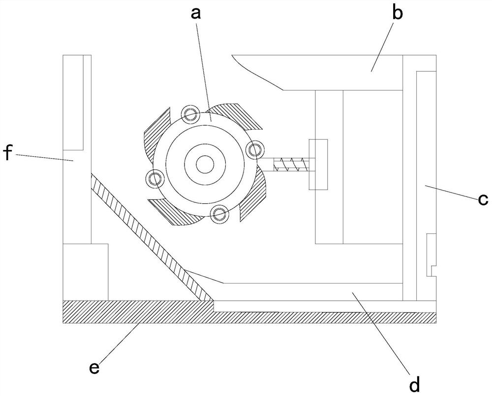 A cleaning tank device for treadmill conveyor belt