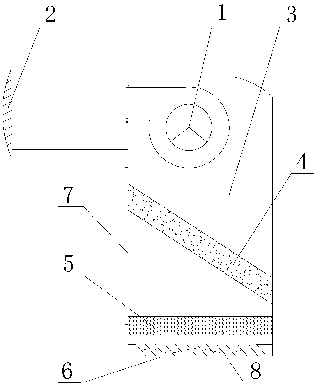 Fresh air filtering dusting machine