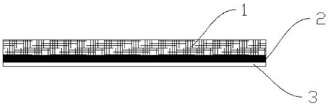 The production process of pe/pp composite material suitable for coating non-transfer adhesive