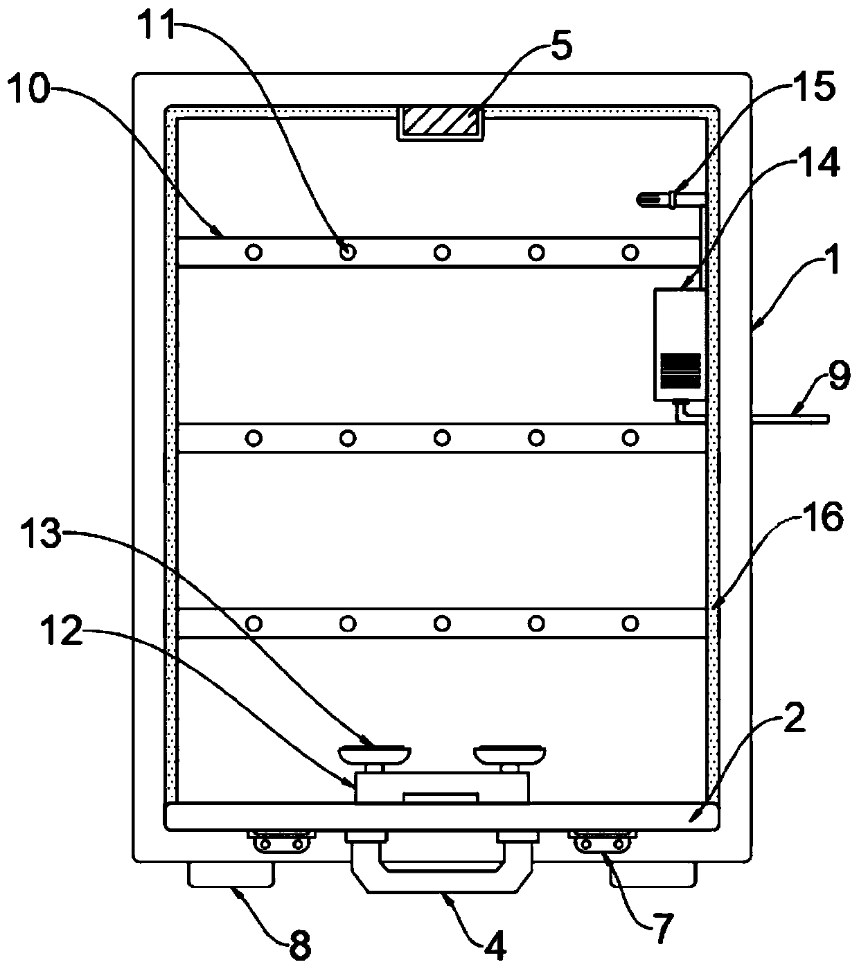 Protection box for electrical equipment