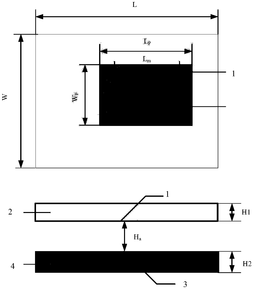 Broadband slot-coupled multilayer microstrip antenna based on substrate-integrated waveguide feeding