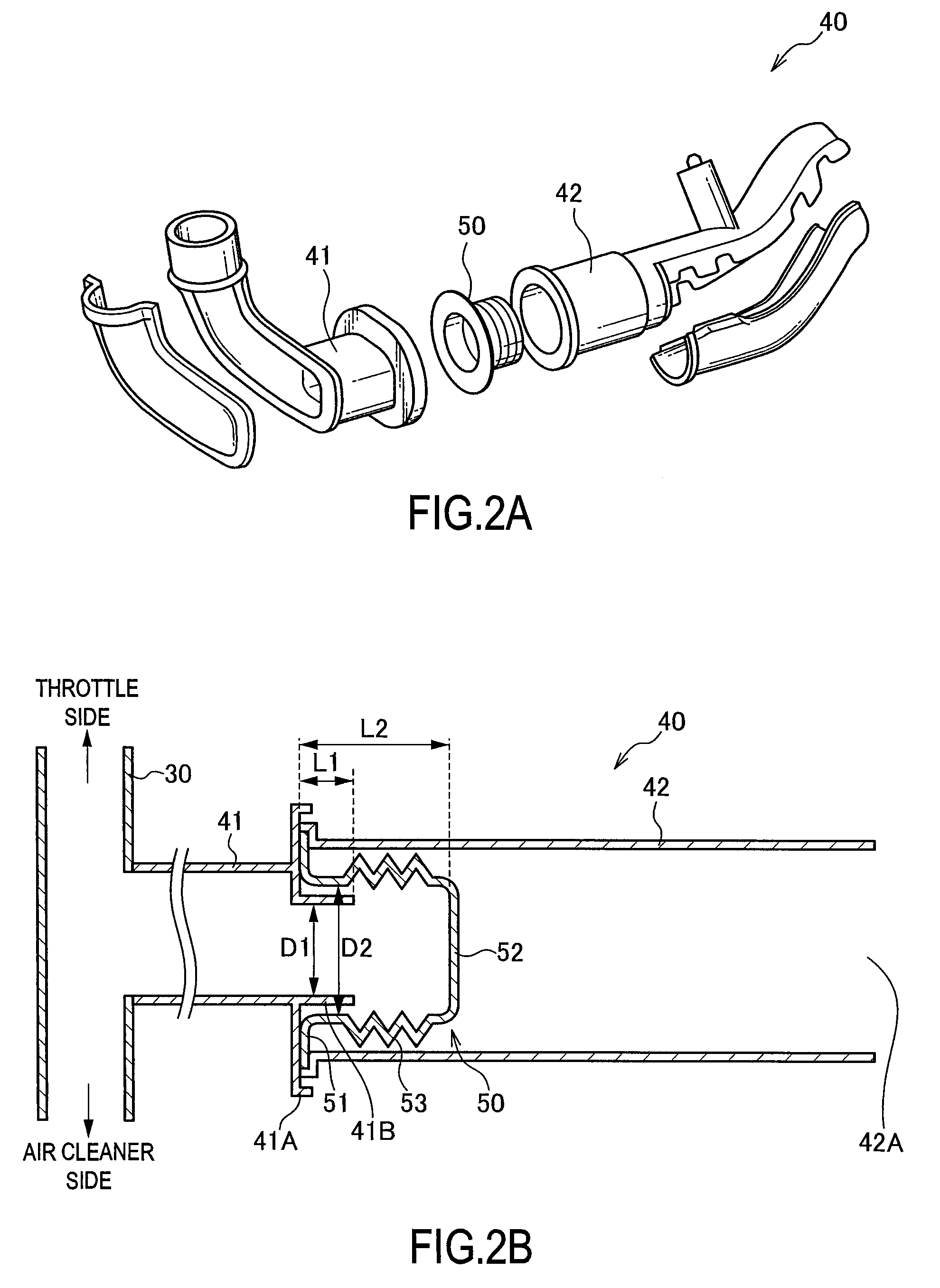 Intake air sound generation device