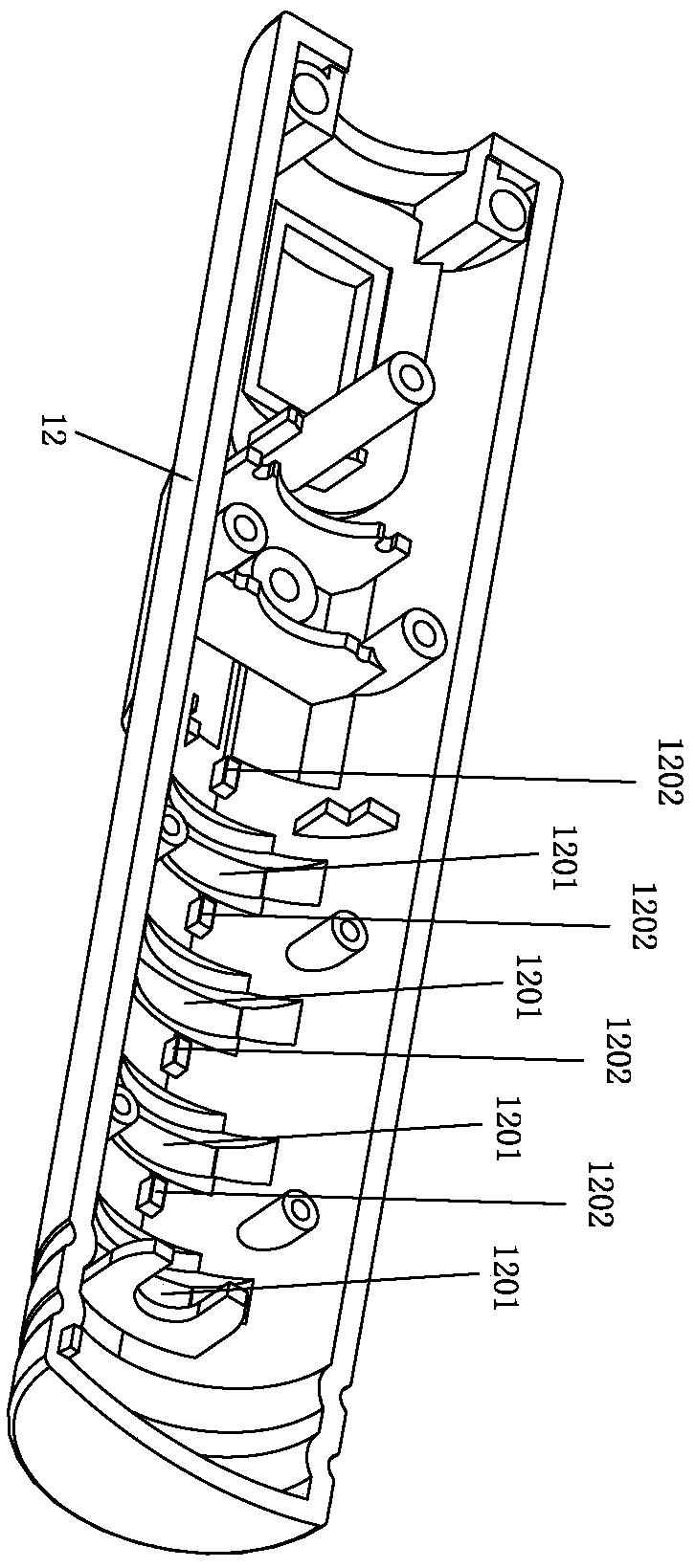 Mechanical password-changing vehicle lock and its unlocking control system and method