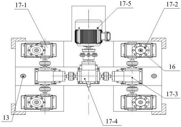 Testing stand for detecting rotating rock breaking energy consumption of cutter