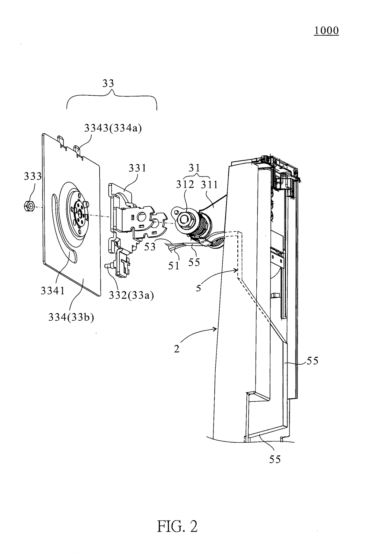 Supporting stand for display device