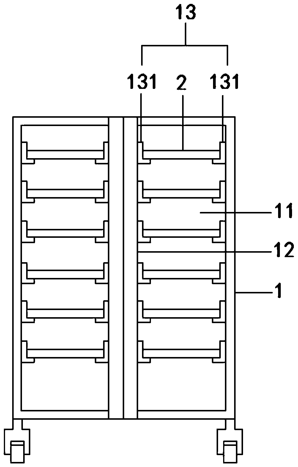 Jig turnover device