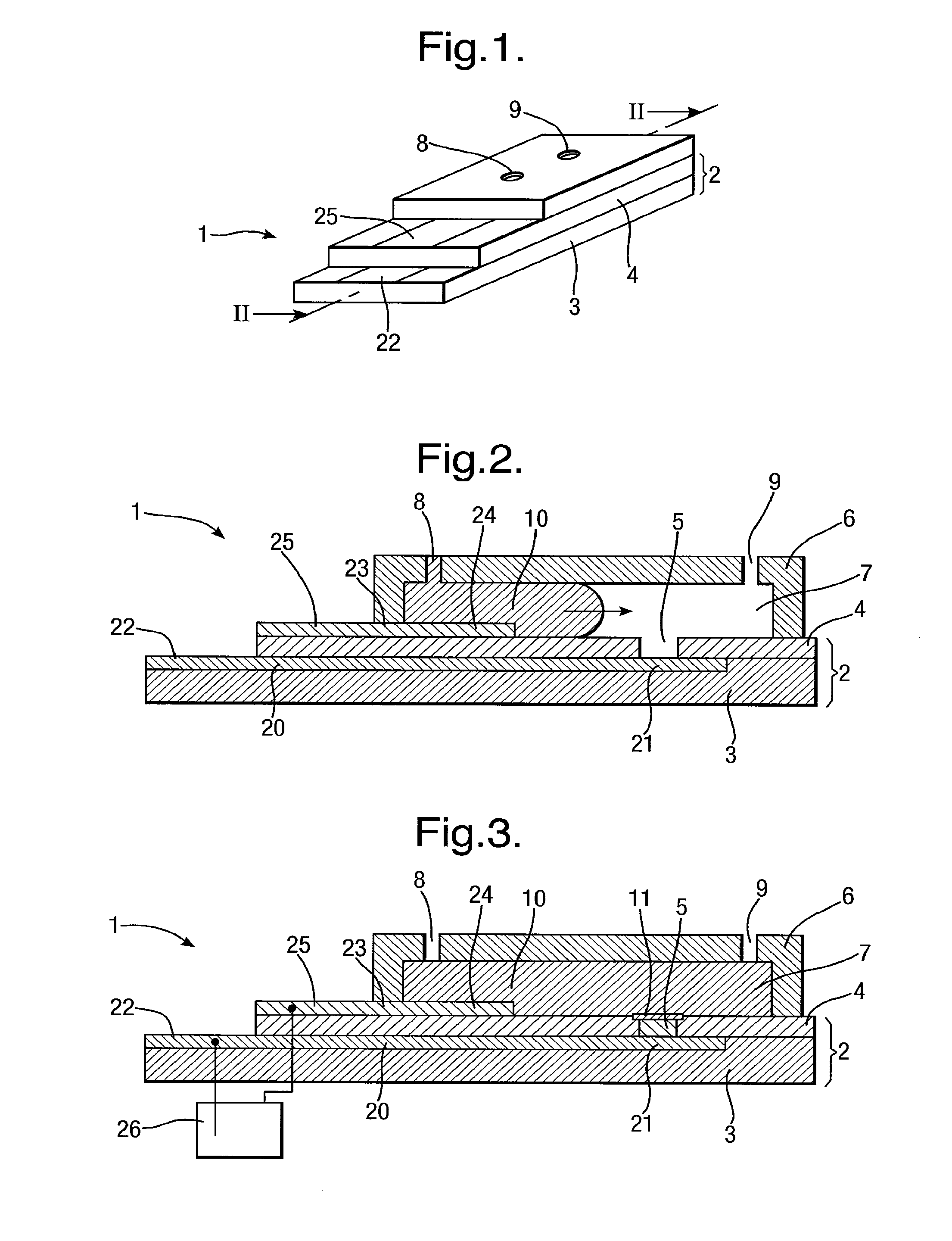 Formation of layers of amphiphilic molecules