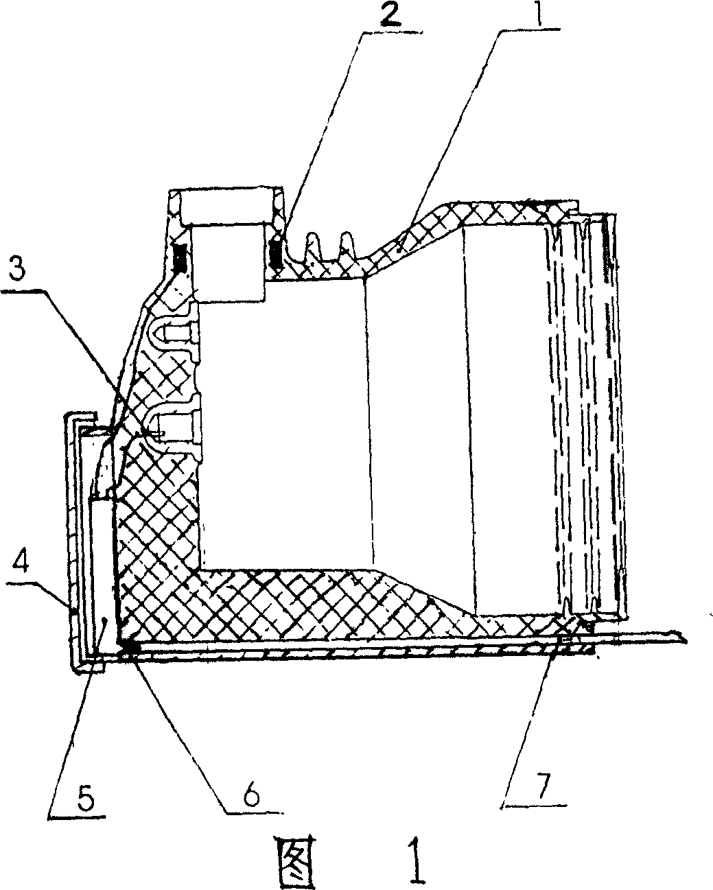 Photoelectric conversion optical fiber directly connected contact box structure for online monitoring high voltage temperature