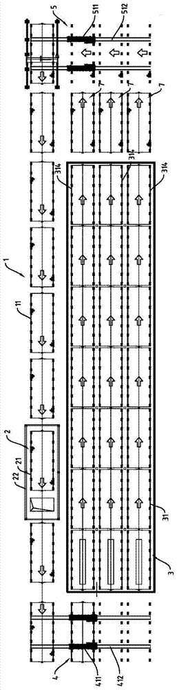 PC wall panel production system