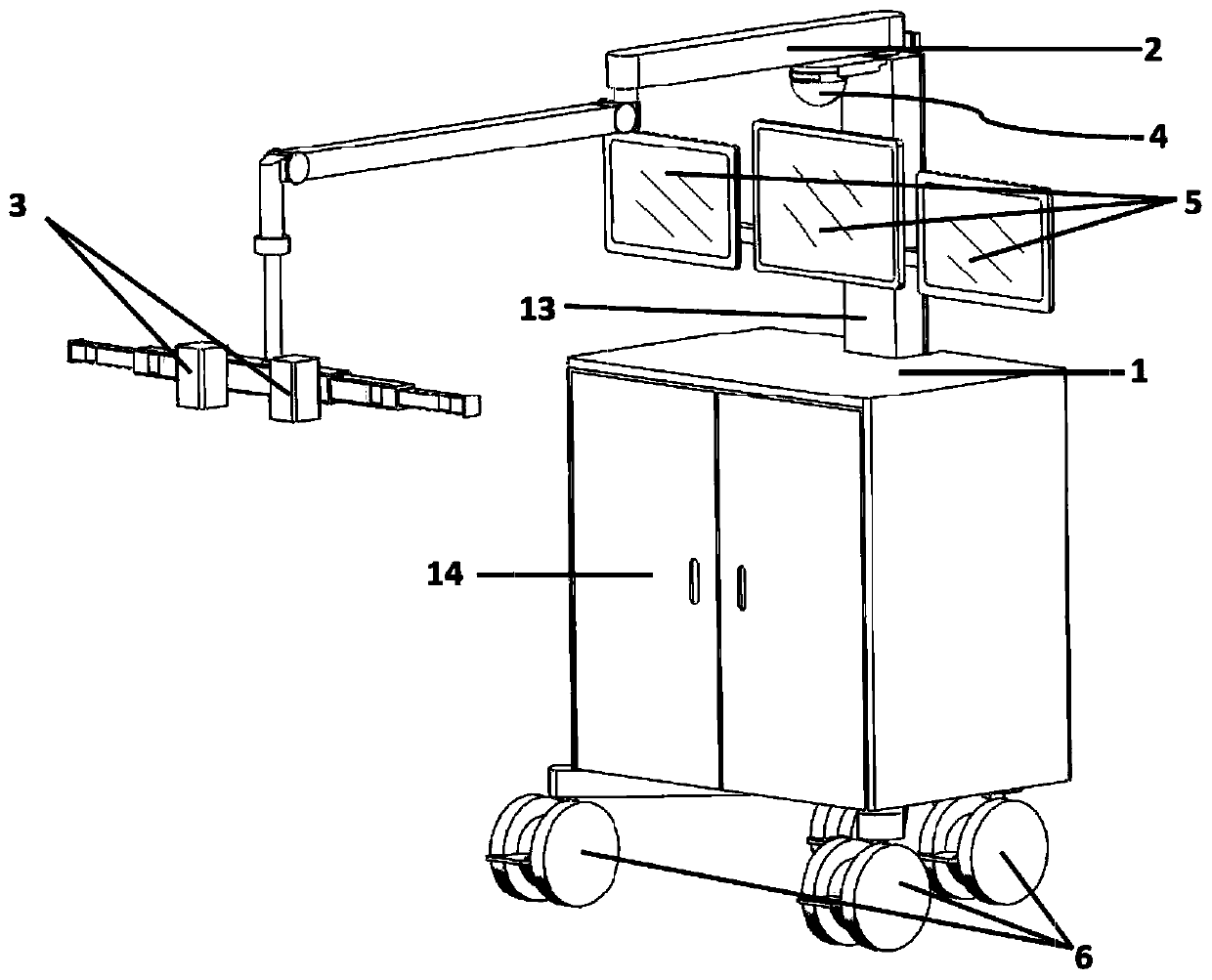 Novel robot outside mirror system