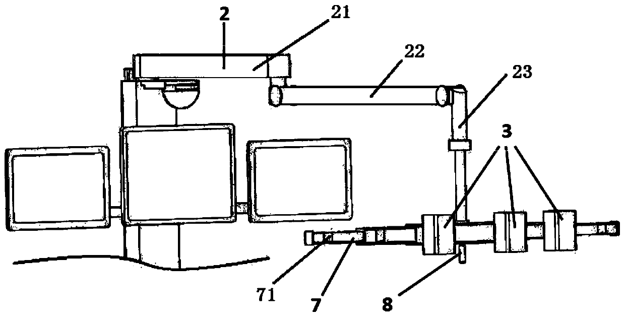 Novel robot outside mirror system