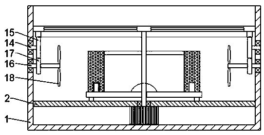 Cleaning device for gynecological surgical instruments