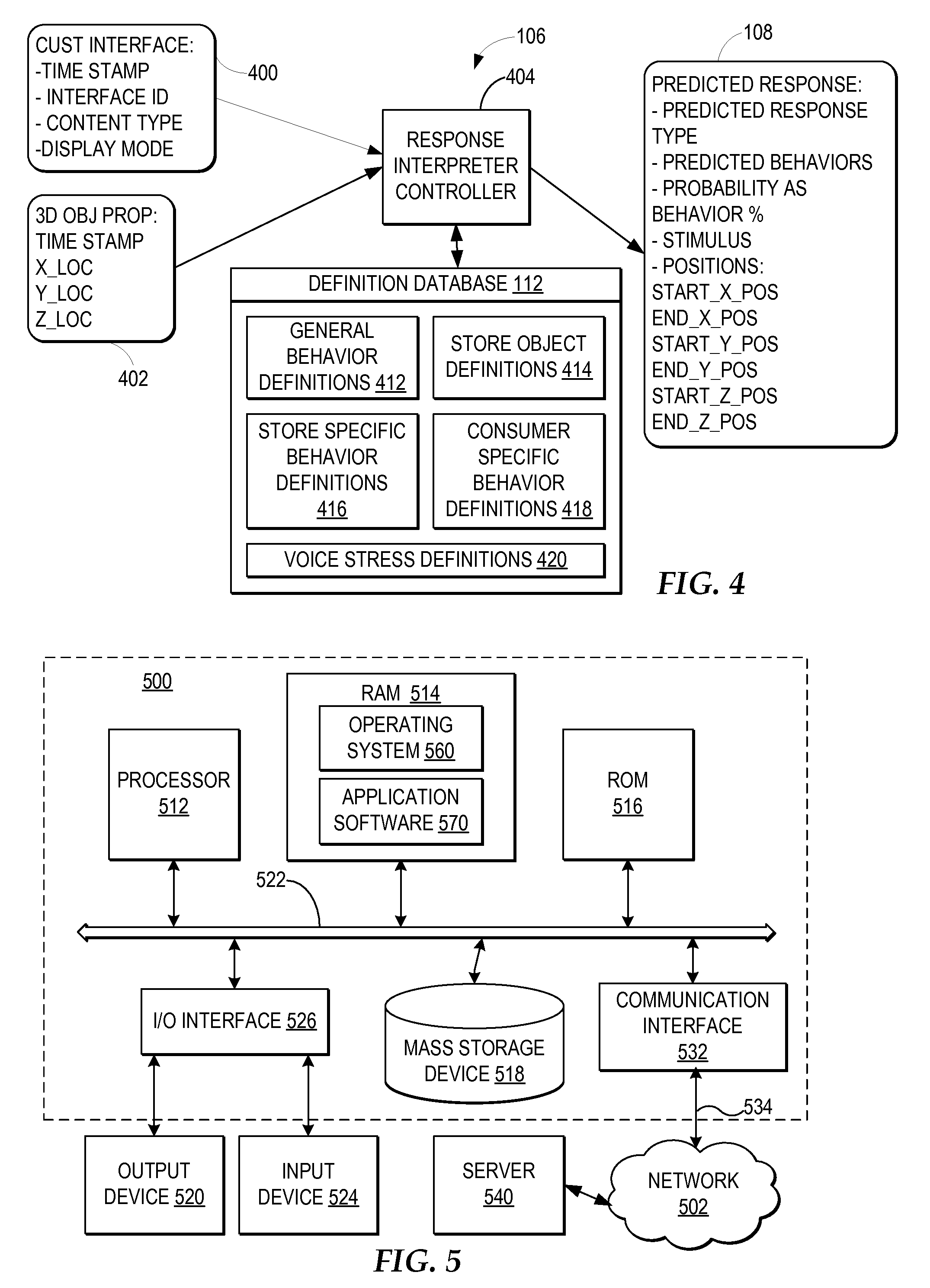 Adjusting a consumer experience based on a 3D captured image stream of a consumer response