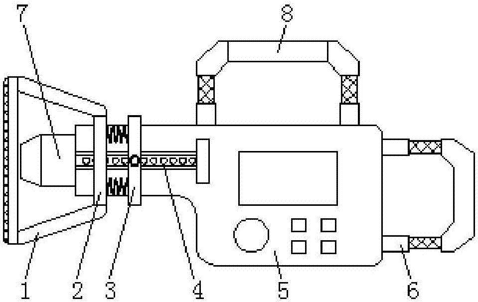 Foldable novel electric hammer building equipment