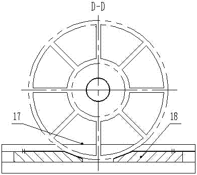 A ground rail type automatic wire rope take-up machine without lifting device