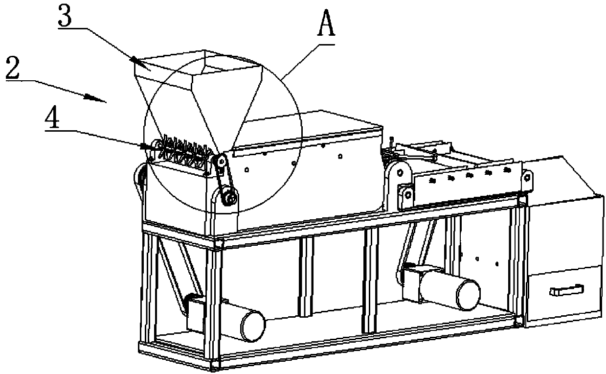 Automatic chopstick cleaning and sorting machine