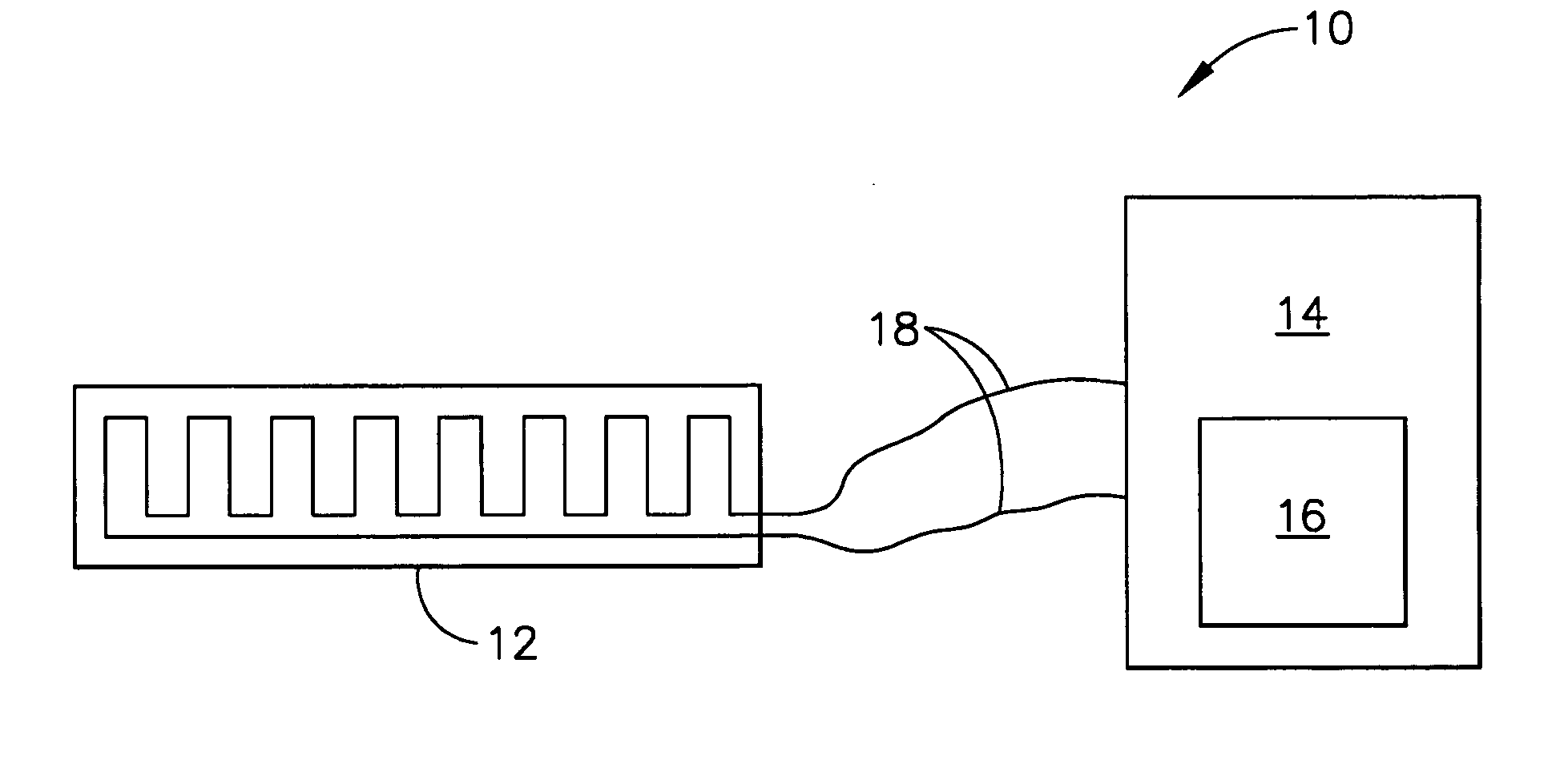 Two-wire layered heater system