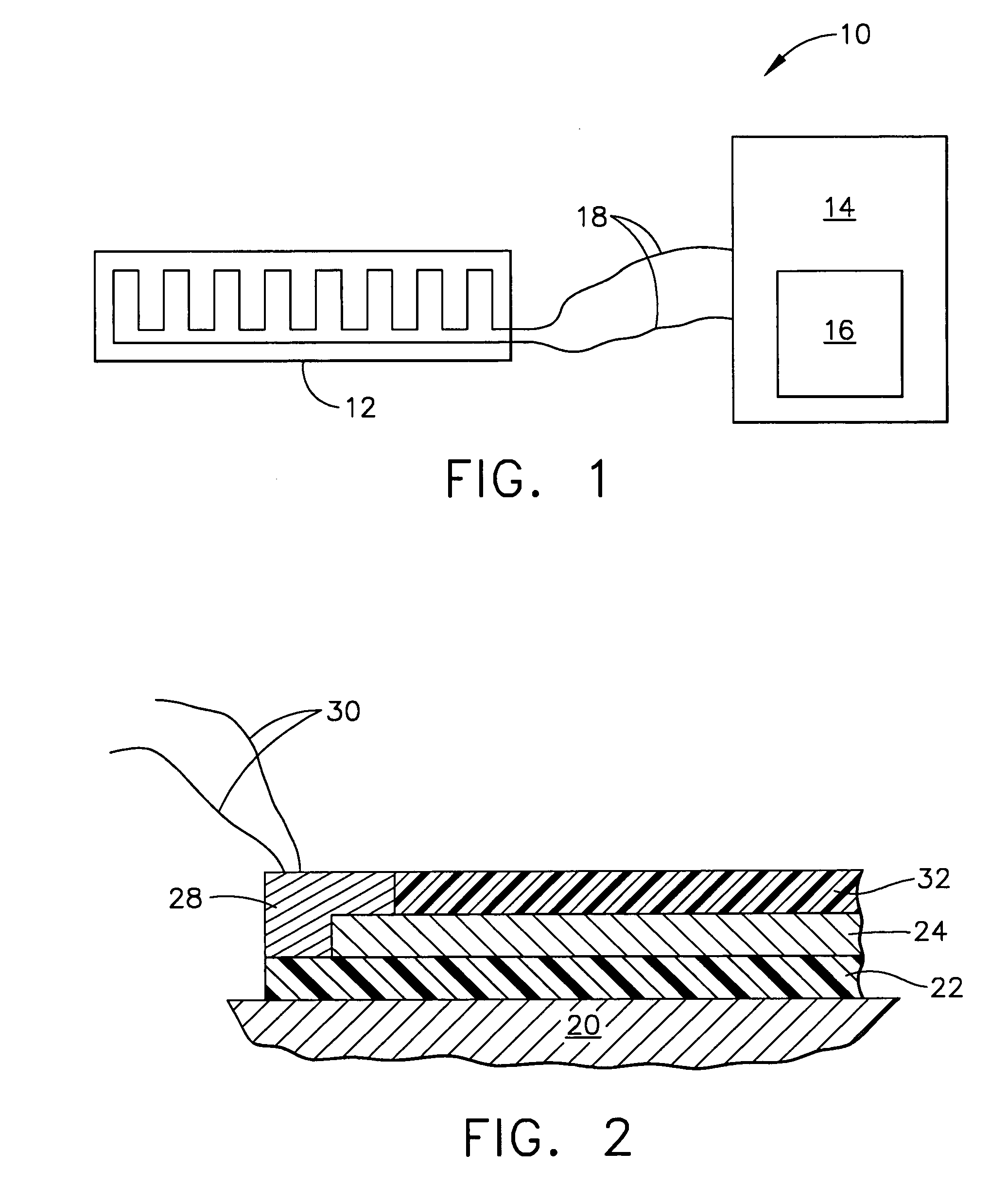 Two-wire layered heater system