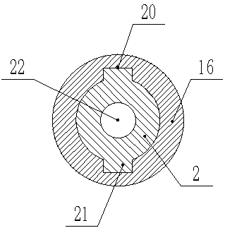 An adjustable portable grounding device for electric power construction