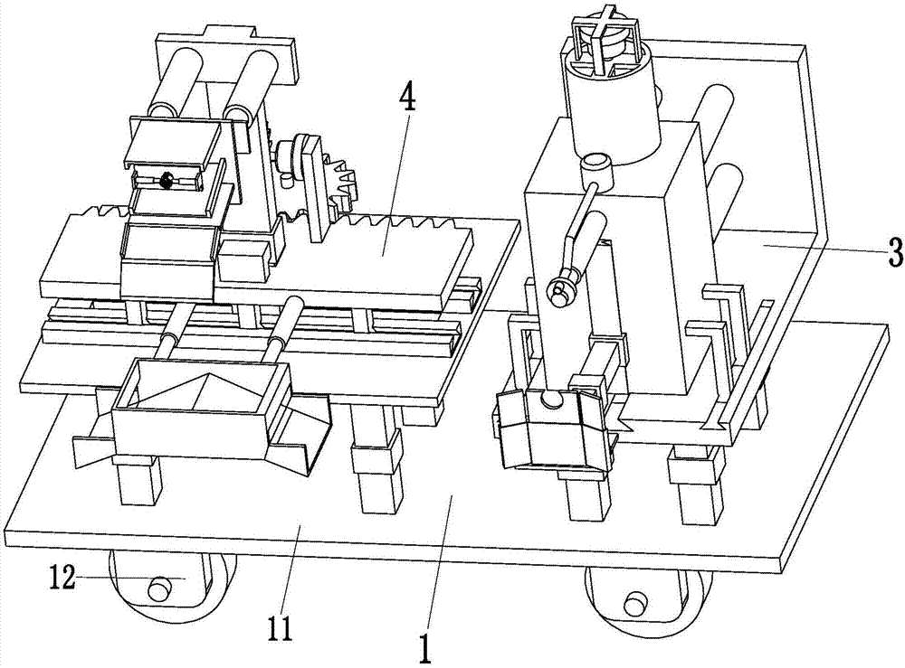 Environment-friendly ecological concrete slope full-automatic construction robot for ecological remediation