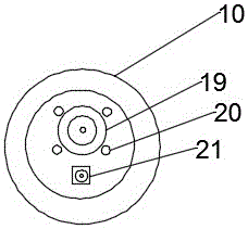 Electronically-controlled visual doorbell device