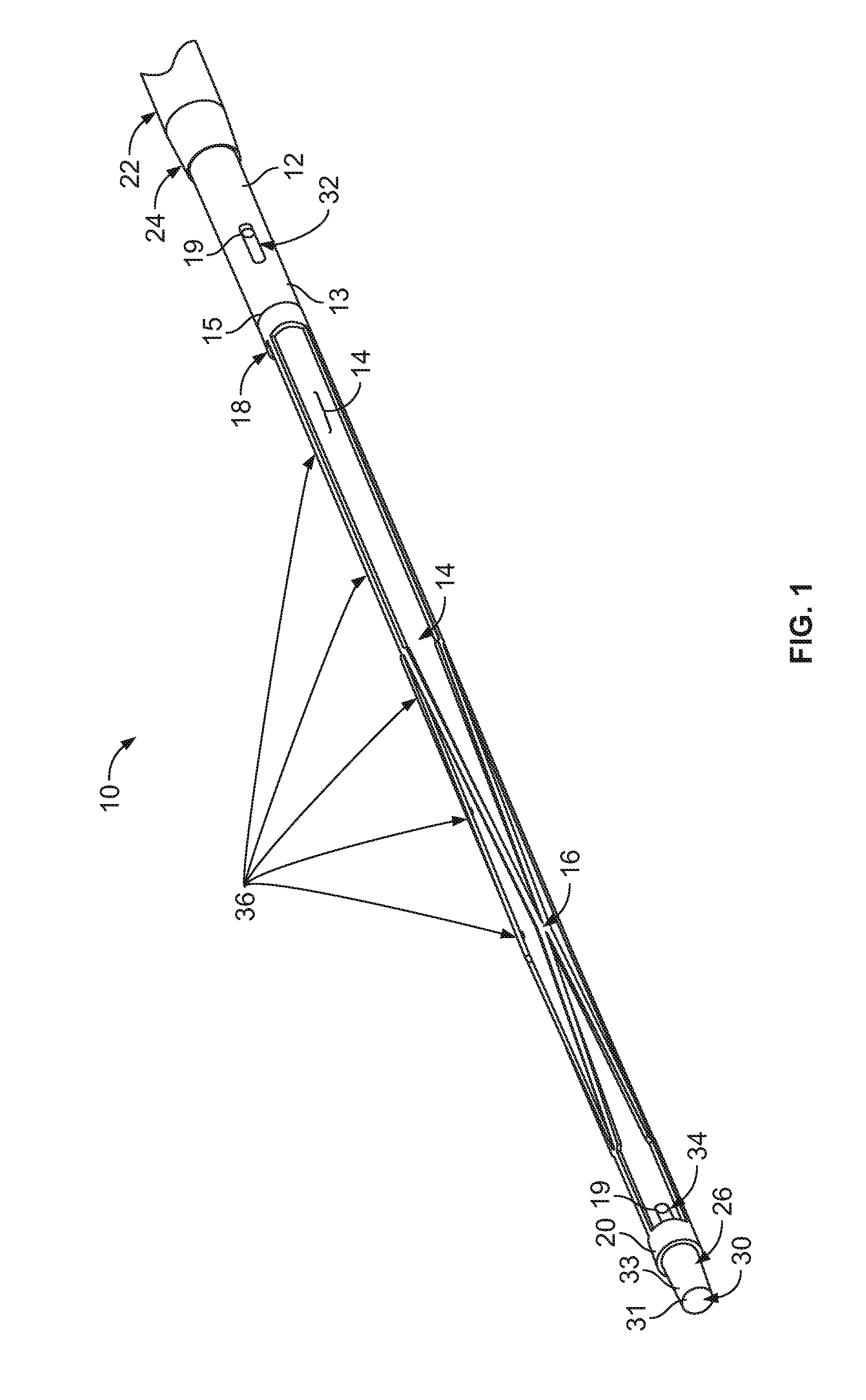 Ivc filter catheter with imaging modality