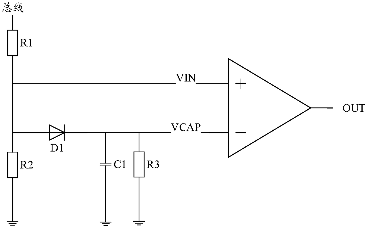 Bus communication receiver decoding circuit