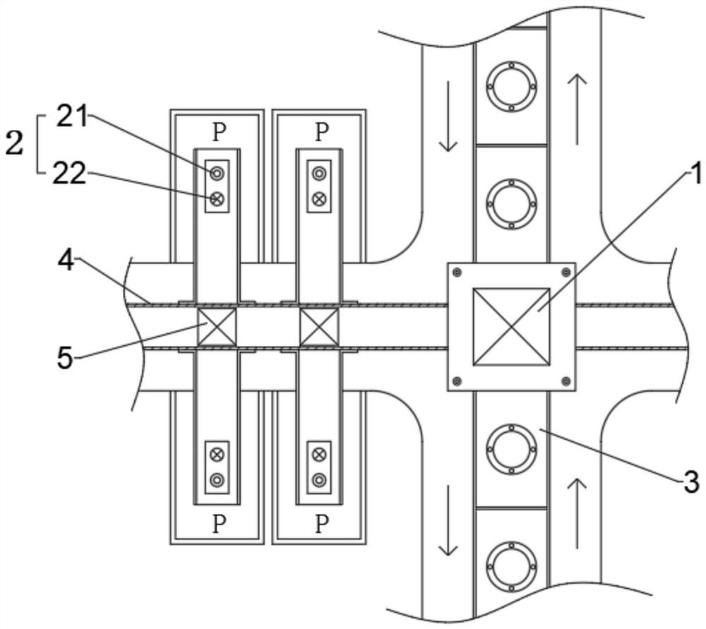 Intelligent parking system of underground parking lot