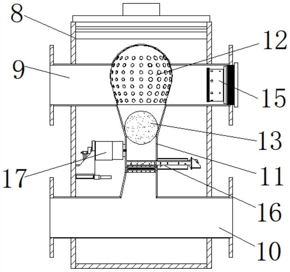 Sewage source heat pump system for sewage treatment