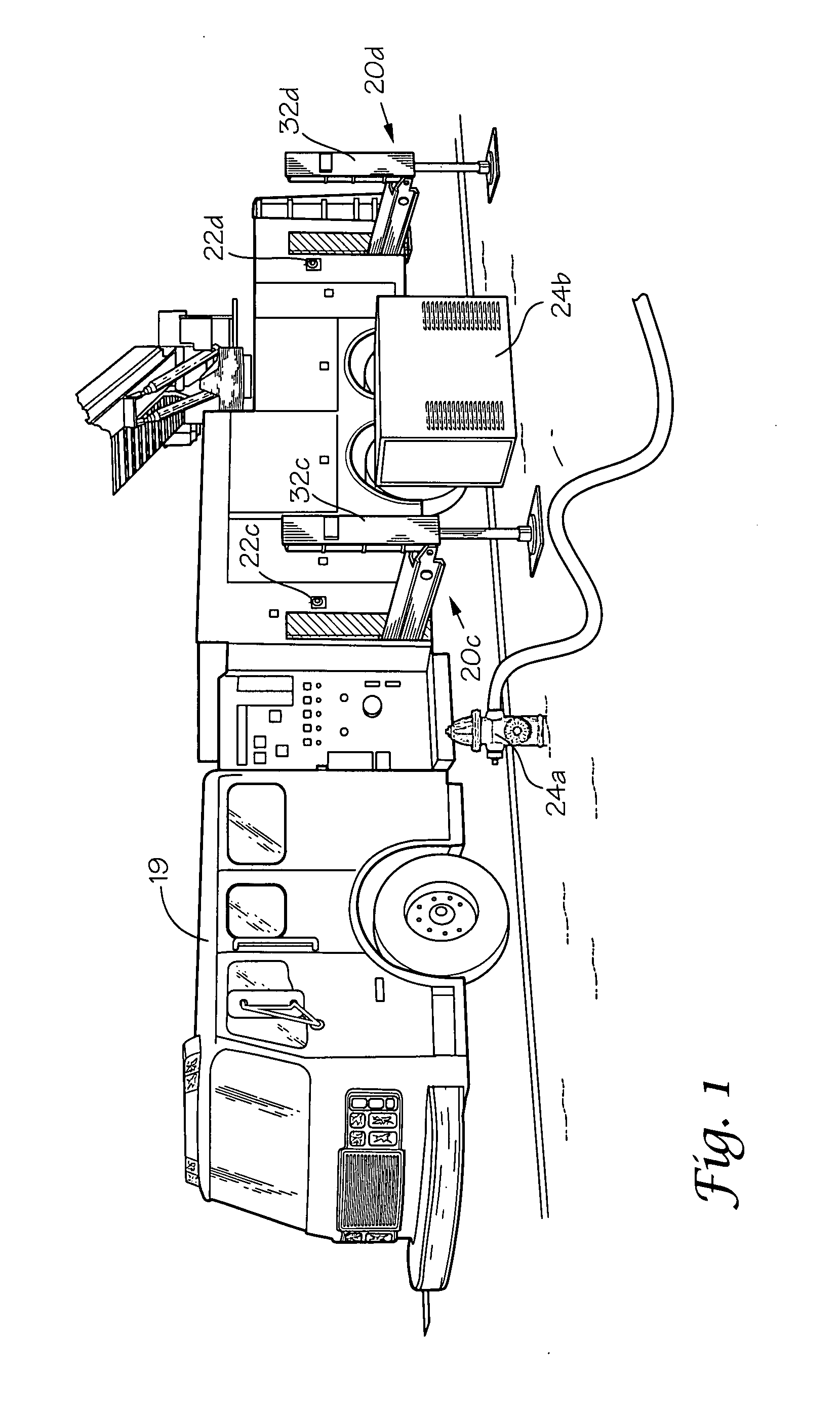 Outrigger obstruction detection system for aerial fire trucks