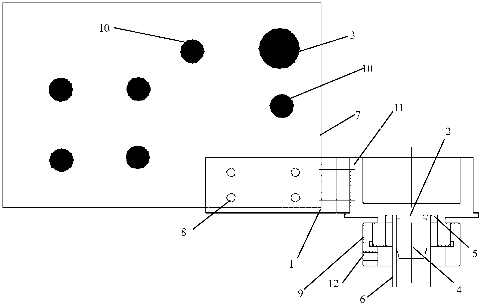 Method and device for measuring pipeline end face central points