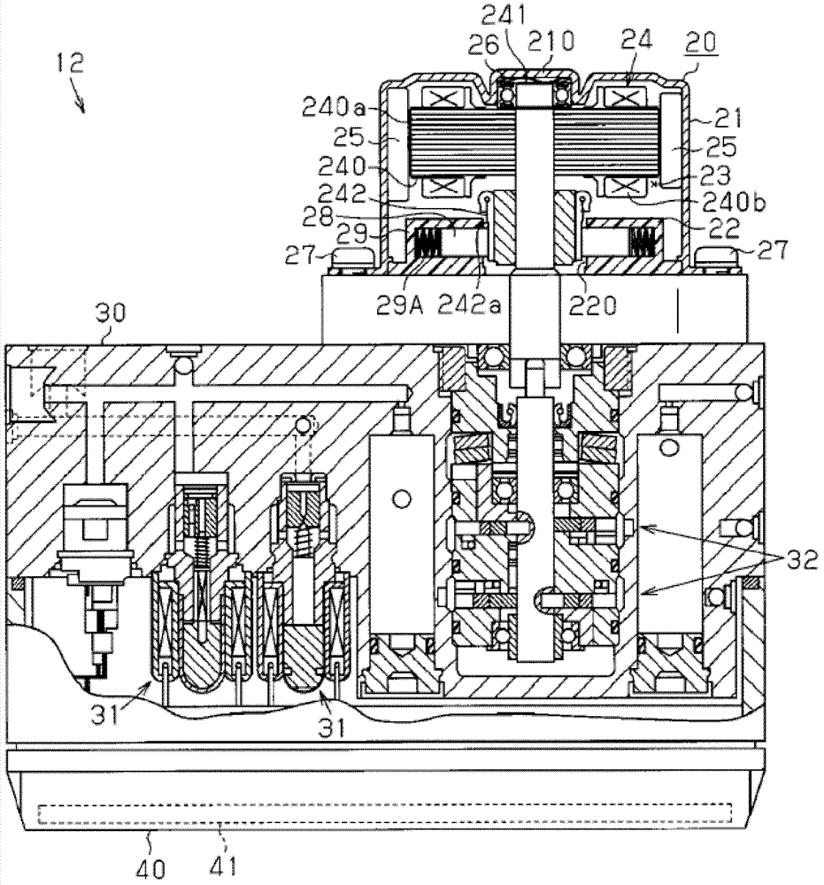 Temperature estimating device and temperature estimating method