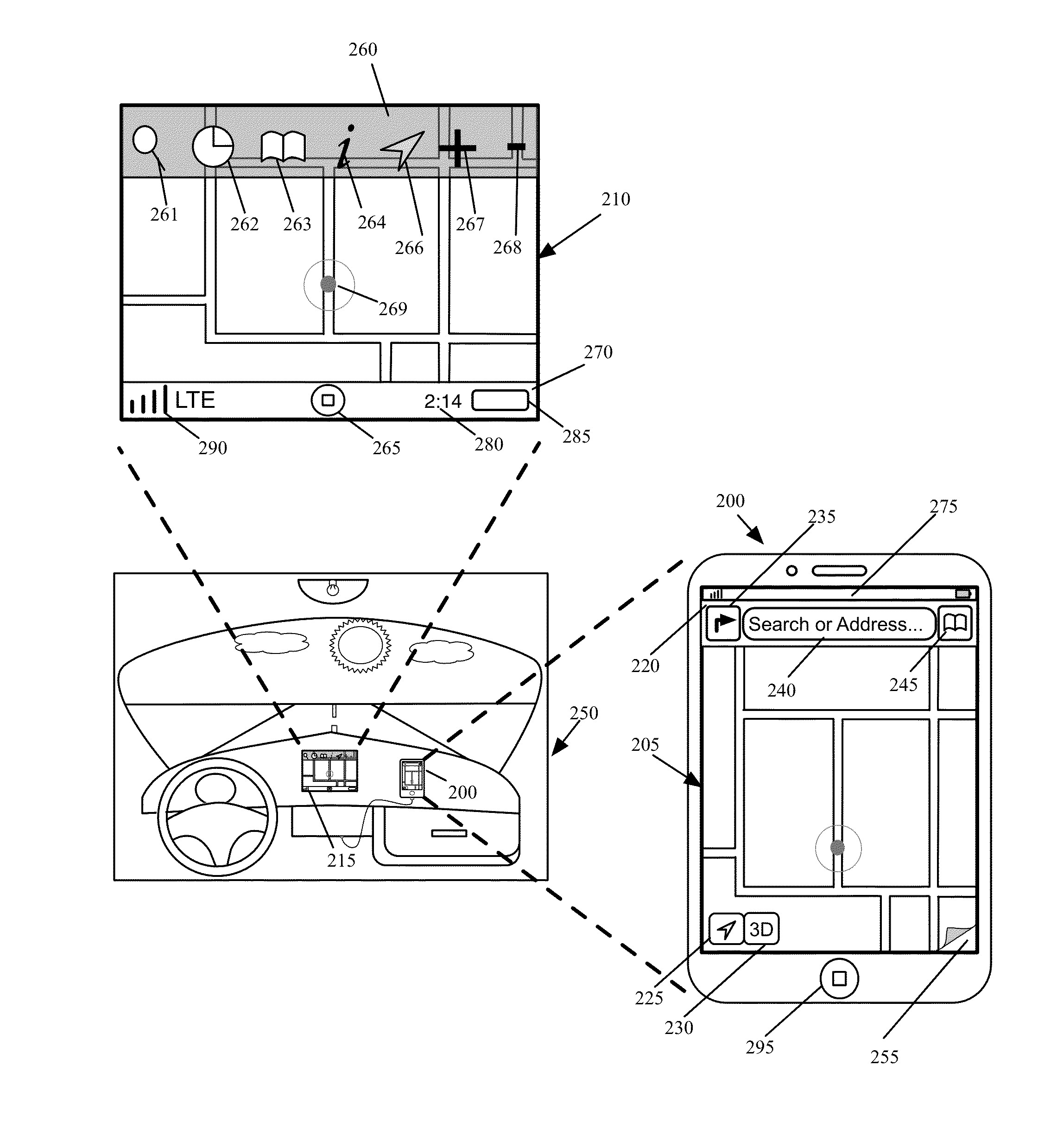 Mapping Application with Turn-by-Turn Navigation Mode for Output to Vehicle Display