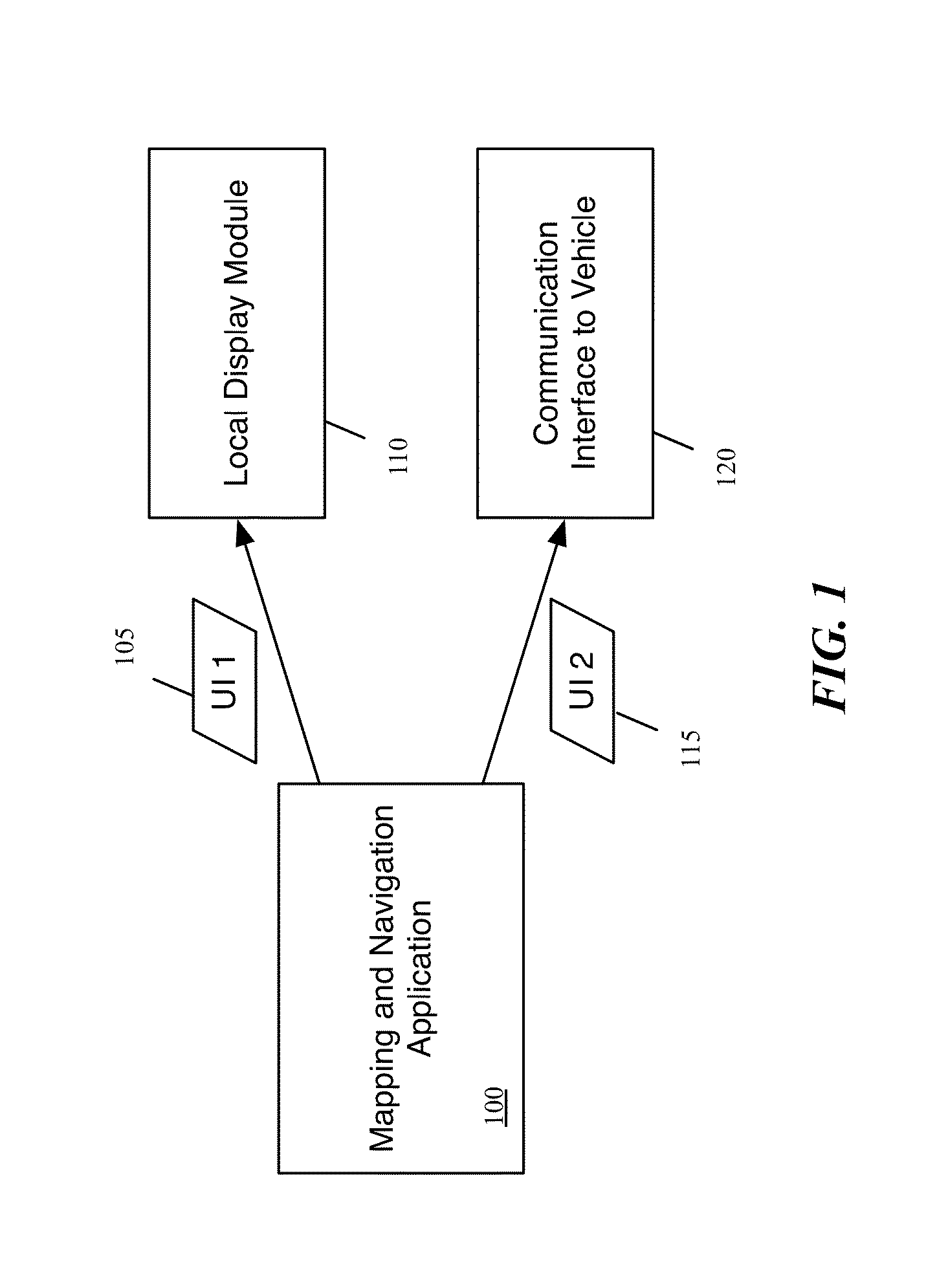 Mapping Application with Turn-by-Turn Navigation Mode for Output to Vehicle Display