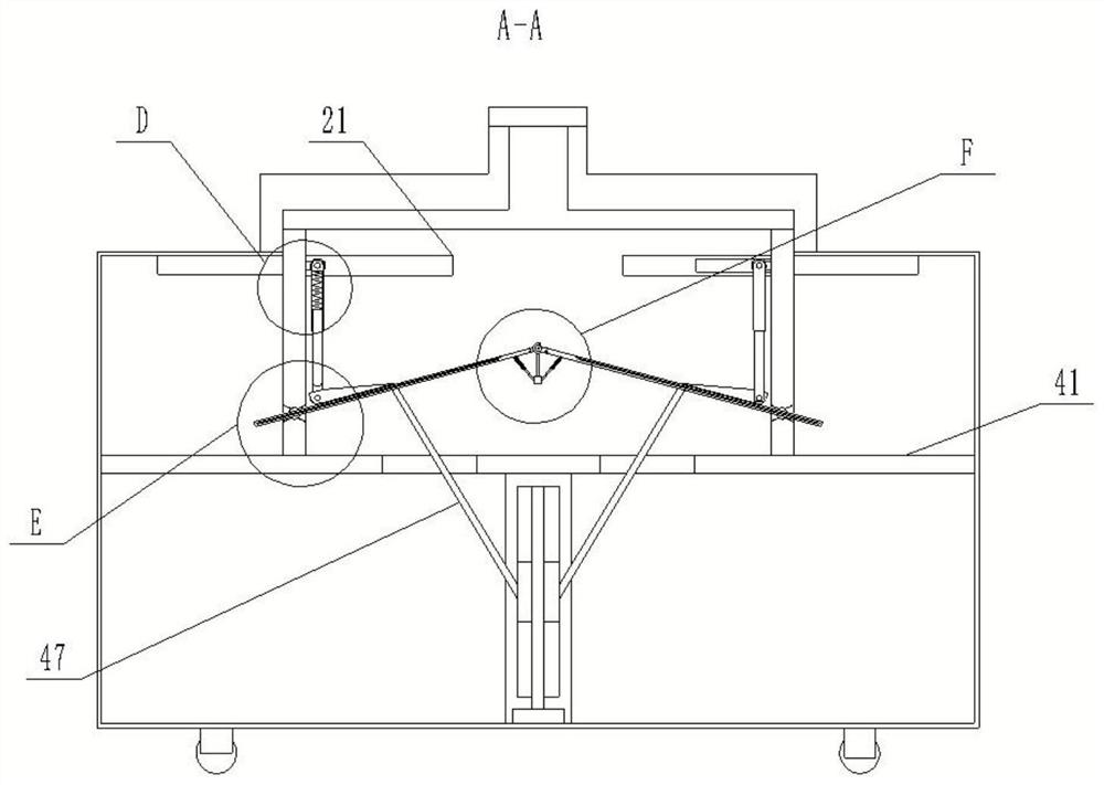 Turnover type tea leaf drying equipment for tea art