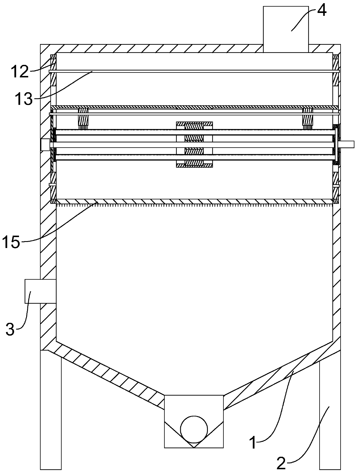 Desulfurization tower for preventing spray hole blockage