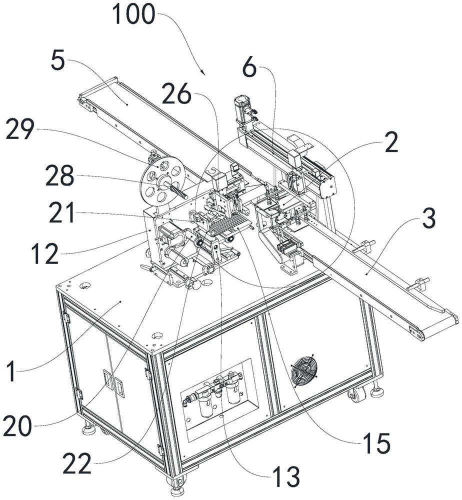 A kind of battery automatic pasting glue method