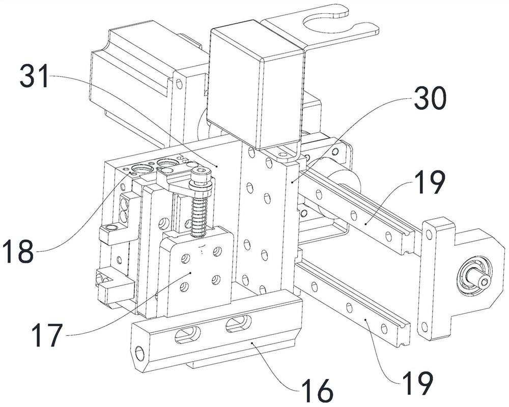 A kind of battery automatic pasting glue method