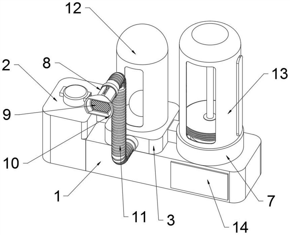 Medical vital capacity training counting device