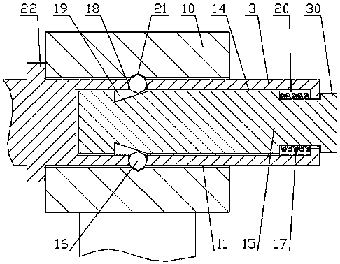 Wheel removal device for wheelchairs