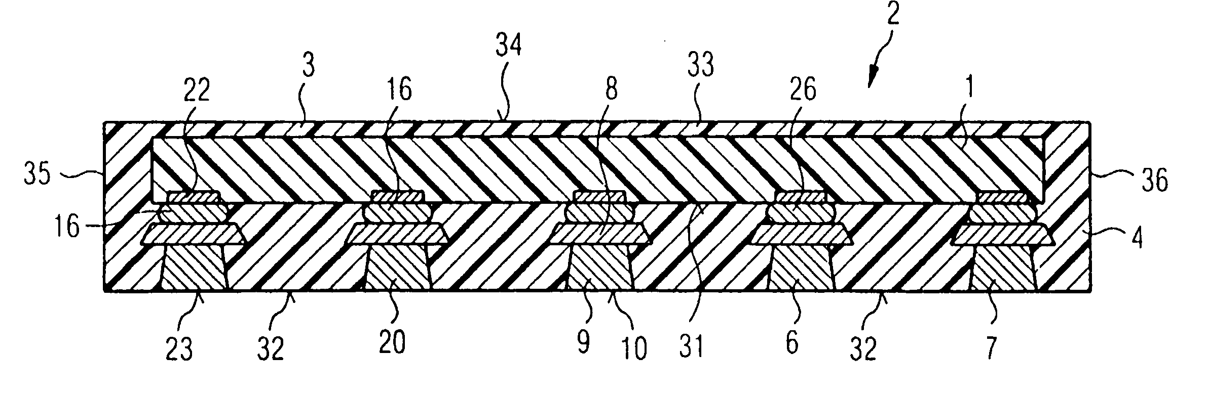 Production methods for a leadframe and electronic devices