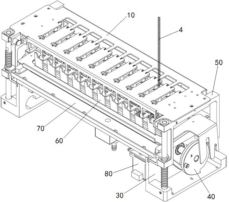 A top cover assembly and biological sample processing equipment