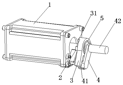 Thread shearing or presser foot lifting drive mechanism of sewing machine and thread shearing or presser foot lifting device