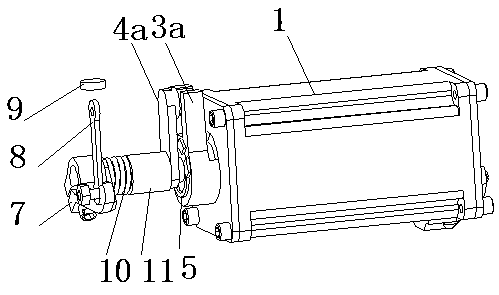 Thread shearing or presser foot lifting drive mechanism of sewing machine and thread shearing or presser foot lifting device