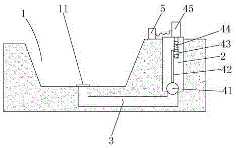 Automatic sewage discharge system and method for prawn intensive culture pond